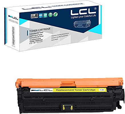 LCL Remanufactured Tonerkartusche 307A CE742A (1 Gelb) Ersatz für HP Color Laserjet CP5225 CP5225n CP5225dn