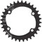 Kettenblatt 96,Fahrradkettenblatt Kettenschutz 32T 34T 36T 38T BCD 96MM schmales breites Kettenblatt Einzelkettenblatt Round Chainring für Kurbeln Der Serien M6000 M7000 M8000 M9000(32T Schwarz)