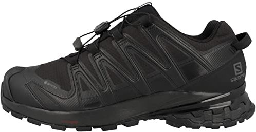 Salomon XA Pro 3D V8 Gore-Tex (wasserdicht) Herren Trailrunning-Schuhe, Schwarz (Black/Black/Black), 40 2/3 EU