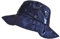 Toutacoo, Regenhut, Schlapphut, Breitkrempiger Hut, Damen, Vinyl (03-Blau/L)