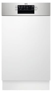 AEG FEE62417ZM Geschirrspüler, semi-integriert, 9 Maßgedecke, E
