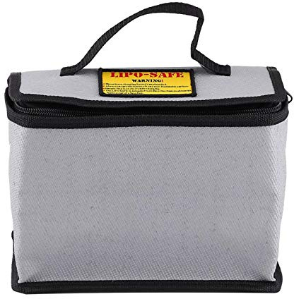 EVTSCANur Akku-Safe-Tasche, feuerfeste LiPo-Akku-Sicherheitsaufbewahrungs-Schutztasche Safe Guard Pouch Ladesack-Schutz