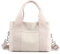 CORIOS Borsa a Tracolla in Tela Borsa a Mano Donna Media Capacità Borsa a Spalla Casuale Moda Borsa Tote Multifunzione Shopping Lavoro Viaggi Uso Quotidiano Borse Messenger Bianco