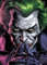 Displate Offiziell DC Comics MetallPoster Magnetische Befestigung Inklusive Lizenziert Bilder Hochwertiges Poster Batman Three Jokers - Joker 45 cm x 32 cm