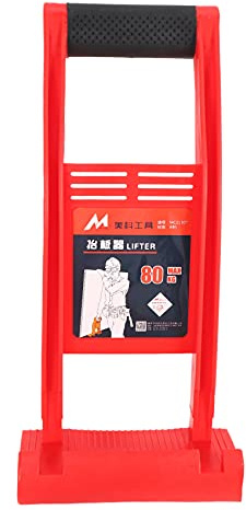 Xnuiasqe 80kg Load Tool Panel Carrier Gripper Handle Carry Drywall Plywood Sheet ABS for Carrying Glass Plate Gypsum Board and Wood Board