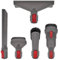 BUZIFU 5 in 1 Staubsauger Zubehör Set Bürste Tool Düse Set Universal Düsen- und Zubehörset Zubehörset Bürste Tool Düse Set kompatibel mit Dyson Staubsauger V7, V8, SV10, V11, SV11, V15 Gen5 Detect