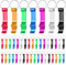 42 Pcs Bottle Opener Keyring, Bottle Openers Keyring Colorful Beer Opener Keychain, Aluminium Keychain Beer Can Opener, Beverage Drinks Bottle Opener for Home Bar Party Garden Beer Lover, 7 Colours