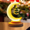 GAROMIA Weihnachtsdeko weihnachtslampe Weihnachtsnachtlicht Weihnachtslaterne Mond-Nachtlicht Weihnachtsdeko Beleuchtet Weihnachtsdeko Innen Tischdekorationen für Weihnachten Dekoration
