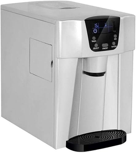 KXQYIKYI Automatic Maker Machine, Cold Water Dispenser Manual Water Injection, Portable Ice Maker Machine For Countertop