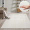 the carpet Relax Moderner Flauschiger Kurzflor Teppich, Anti-Rutsch Unterseite, Waschbar bis 30 Grad, Super Soft, Felloptik, Creme-2, 300 x 400 cm
