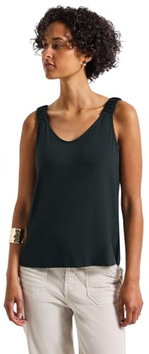 Top mit Raffung