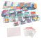 Veemoon 1satz Teile Dmc Farben Rhinestone DIY Kit Vollständiges Set Mit Farben Von Strasssteinen Und Leeren Etiketten Für Kreative Malprojekte