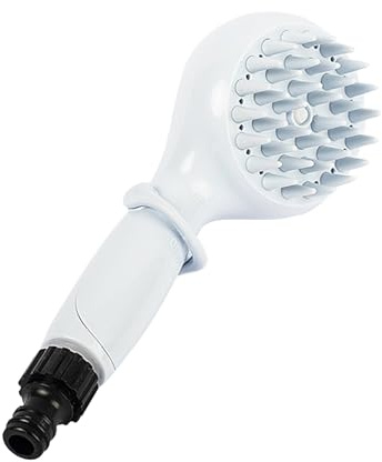 Outdoor Dog Shower Hose - Dog Shower | Garden Hose Pipe and Garden Sprayer for Muddy Dog Washing Machine | Puppy Bath Brush | Multifunctional Pet