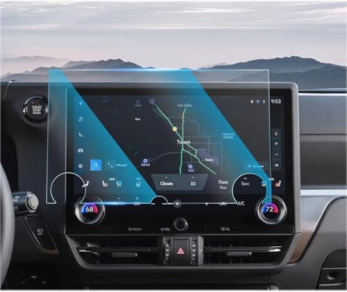 GPS Navi Kompatibel Mit Lexus Für GX 550 2024, 14 Zoll, Auto-GPS-Navigation, Displayschutzfolie Aus Gehärtetem Glas, Innenausstattung