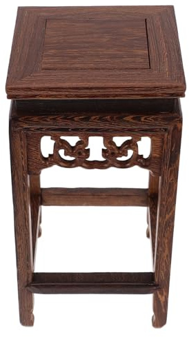 HYTROVE Wooden Pot Flower Pedestal Potty Training Stool Wood Plant Stand with Comfortable Touch Ease of Cleaning Large Capacity Aesthetically Pleasing Appearance Elegance for Living Rooms