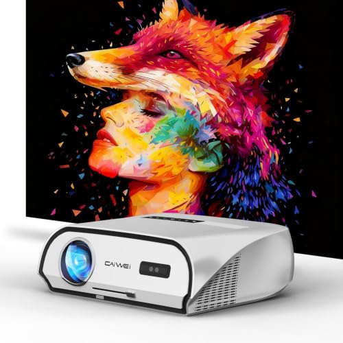 Daytime UHD 4K Projector 2000 ANSI Smart TV Alternative for Bright Rooms, WiFi Bluetooth Home Cinema Projector with Netflix HDR10, DCI-P3, 300 Display,2+32GB,Home Theater, Gaming & Outdoor Movies