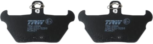 TRW MCB621 Brake Pad Set Disc Brake Organic Allround Compatible for BMW R 80 - Front Axle and Other Vehicles