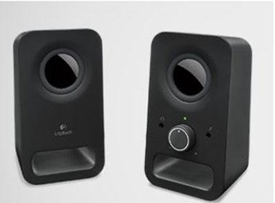 Logitech Z150 6W Negro Altavoz - Altavoces (2.0 Canales, con Cable, 3,5 mm, 6 W, Negro)