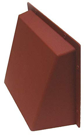 Rytons 8½ x 8 Terrracotta Cowl Air Vent Hooded Cover for Grilles & Extractors