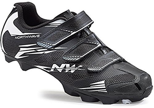 Northwave Scorpius 2 MTB Fahrrad Schuhe schwarz/weiß 2018: Größe: 48