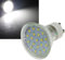 ChiliTec LED Strahler GU 10 H40 SMD 120° 230V/3W 300lm Ersatz Leuchtmittel für Halogen-Strahler 4000K Neutralweiß