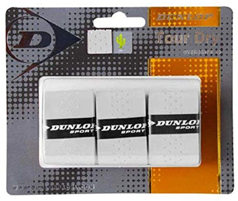DUNLOP Tour Dry White Overgrip 623394