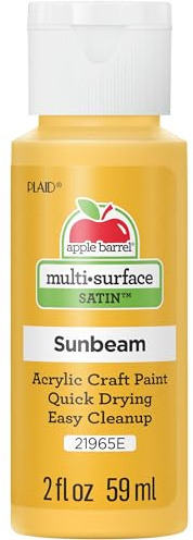 Apple Barrel Acrylic Paint, Sunbeam, 2oz
