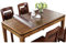 Plastic Cocina de comedor transparente Cubierta de mesa de comedor Mantel Protector de silla con labio para pisos duros Serie Eco-Friendly Protector de piso de silla (Espesor: 2 mm) (80x100cm)
