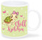 Tasse aus Kunststoff Chill Krötchen – Spruch mit niedlichem Schilderkröte Mädchen – Grün
