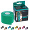 GemMedical Kinesiologie tape Green Rolle 5cm x 5m | Kinesiotapes | Wasserfestes & elastisches | Hautfreundliche Sport Tapes | Profi Physio Tape | Muskelunterstützung | Baumwolle | Grün