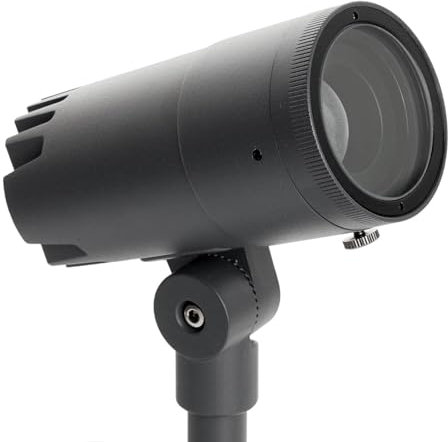 Lucande LED Außenleuchte 'Daja' (Modern) in Alu aus Aluminium (1 flammig,) - Außenstrahler außen, Spot, für Garten, Terasse, Balkon & Haus