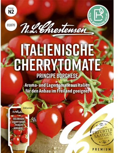 Italienische Cherrytomate Principe Borghese Samen, Saatgut