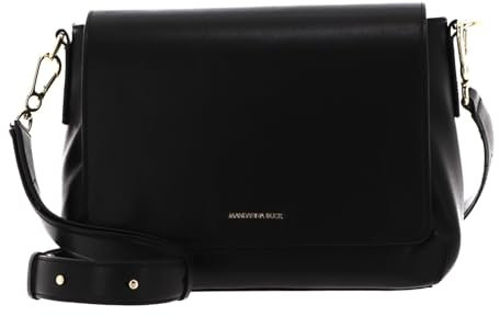 Mandarina Duck Damen Luna Schultertasche, Schwarz, 29x21x13 (L x H W) EU