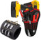 Tiuxiu 1PCS Cintura Porta Attrezzi Borsa Porta Attrezzi Con1PCS Bracciale Magnetico Polsiera Magnetica Adatto per Elettricisti Falegnami Tecnici Della Manutenzione Di Auto