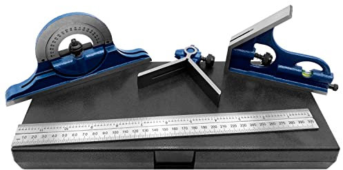 PAULIMOT Kombinationswinkel-Set, 4-teilig, 300 mm