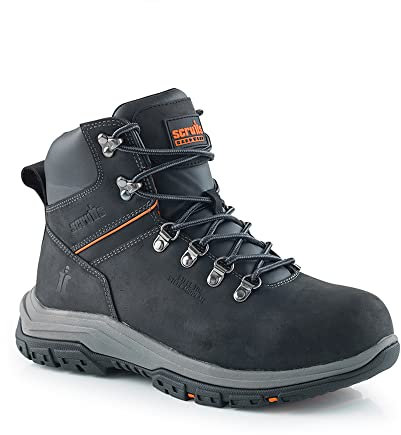 Scruffs Mens Rafter Ankle Boot, Black, 9 UK