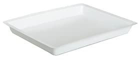 Plastic Disposable Instrument tray inserts For Dental, Podiatry, Body Piercing, Beauty Clinics Tattoo Clinics - 50 Pack (20.7cm x 15cm)