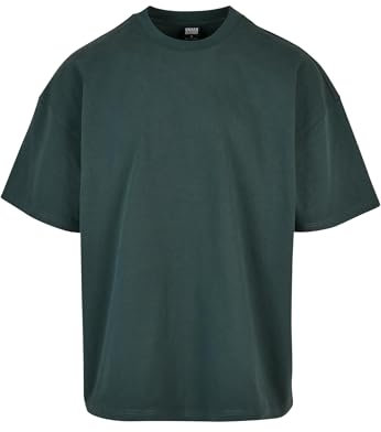 Urban Classics Men's Ultra Heavy Oversized Tee T-Shirt, Bottle Green, L