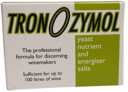 Tronozymol Yeast Nutrient and Energiser Salts 100g for up to 100 litres