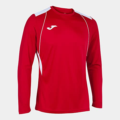 Joma Herren Championship Vii Tshirt, Rot/Weiß, XXL