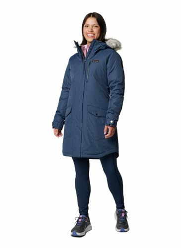 Columbia Damen Suttle Mountain Lange Isolierte Jacke Winterjacke (1er Pack)