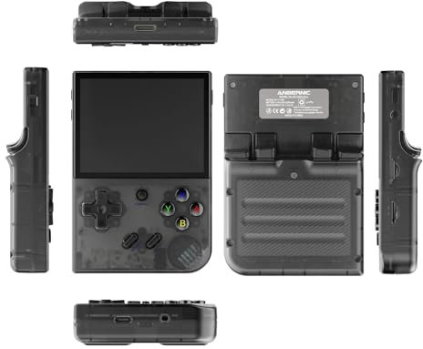 KINMRIS RG35XX PLUS Eingebaute 64G TF 5000+Klassische Spiele Retro Handheld Game Player 3,5 Zoll IPS Bildschirm 640*480 Linux Dual System Mini Retro Spiel Video Player Geschenke