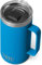 YETI Rambler Mug, Vacuum Insulated Stainless Steel Stackable Mug with Magslider Lid, Big Wave Blue, 24 oz (710 ml)