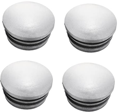 OSALADI 4pcs Column Cap Reflective Post Sink Tap Hole Cap Circle Caps Couvercle Post Toppers Plughole Solar Outdoor Post Cap Stopper Solar LED Post Post Cap Rubber Fence Protective Column