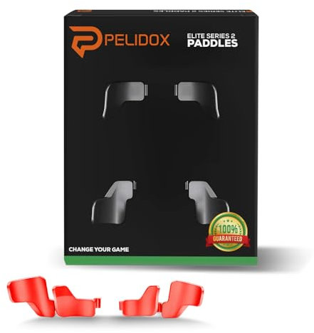 Elite Series 2 Paddles per controller Xbox Elite Series 1 e 2 – migliore posizione e reazioni più rapide – Aggiornato metallo acciaio inox ricambio capelli trigger serrature parti accessori