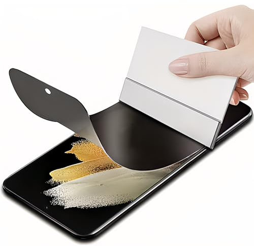 British Modules Privacy Screen Protector Compatible with Apple iPhone 16 Pro Max Anti-Peep Spy Hydrogel Film Cover Self Healing Self Adhering HydroGel Soft Gel Shield [Bubble Free] [Scratch Resistant]