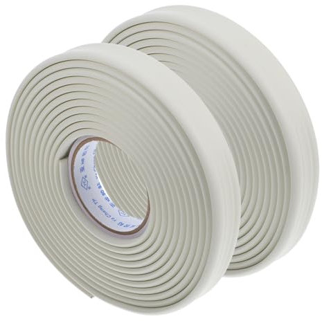 Angoily 2stücke Flexible Zierleisten Abziehbar Und Aufklebbare Fußleisten Wandsockelleisten Bodenleisten Türbilder Stuhlleisten Für Wohnzimmer Tv-hintergrundwände