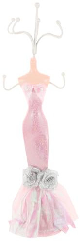 Cabilock Présentoir à Bijoux Mannequin Organisateur Stable Pour Colliers Boucles Oreilles Et Pendentifs Étagère Décorative Idéale Pour Commode Et Expositions Artisanales Parfait Pour