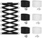 Widamin 6 Paar elastische Schnürsenkel mit Metallverschluss No Tie Shoelaces, Faule Schnürsenkel Ohne Binden für Kinder und Erwachsene（schwarz+Weiß）
