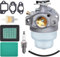 Carburador para Honda GCV160-OHC GCV160 GC160 GCV135 GC135 Cortacesped y Motor, JRISBO Repuestos Cortacésped Partes GCV 160 Carburetor Kit con Juntas, Bujia, Filtro de Aire